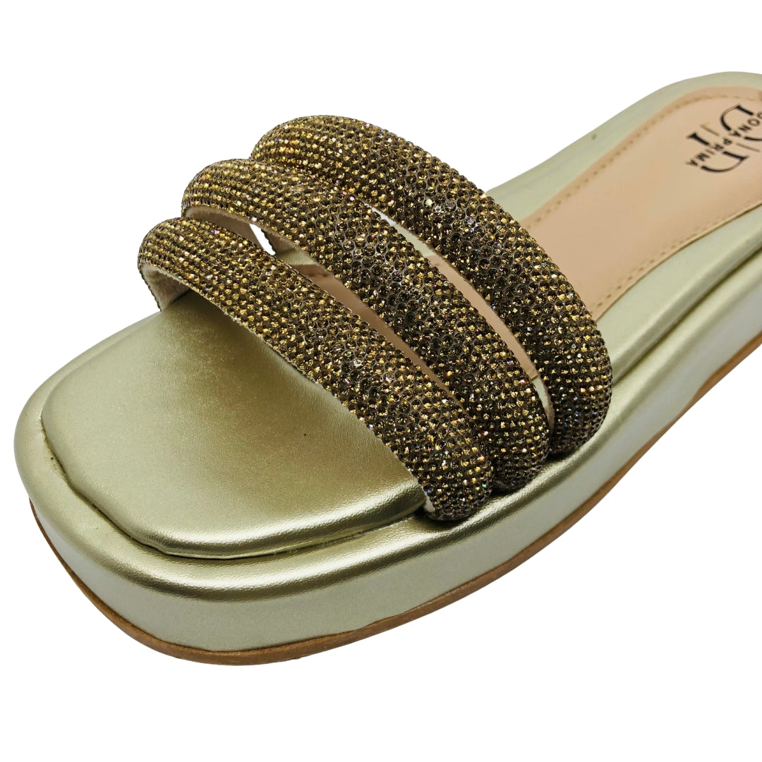 Sandália Feminina Flat Plataforma - Lorena