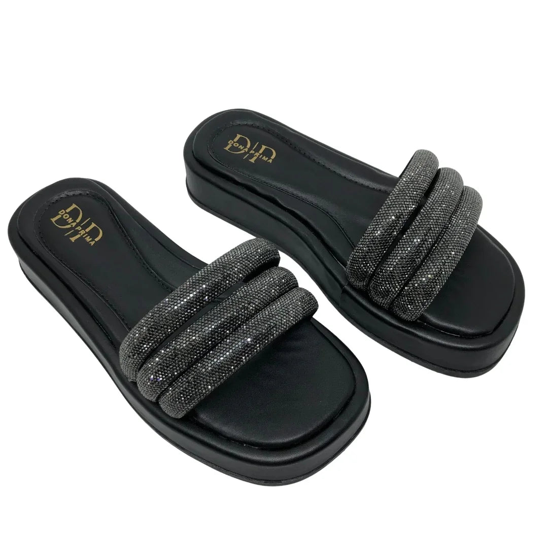 Sandália Feminina Flat Plataforma - Lorena