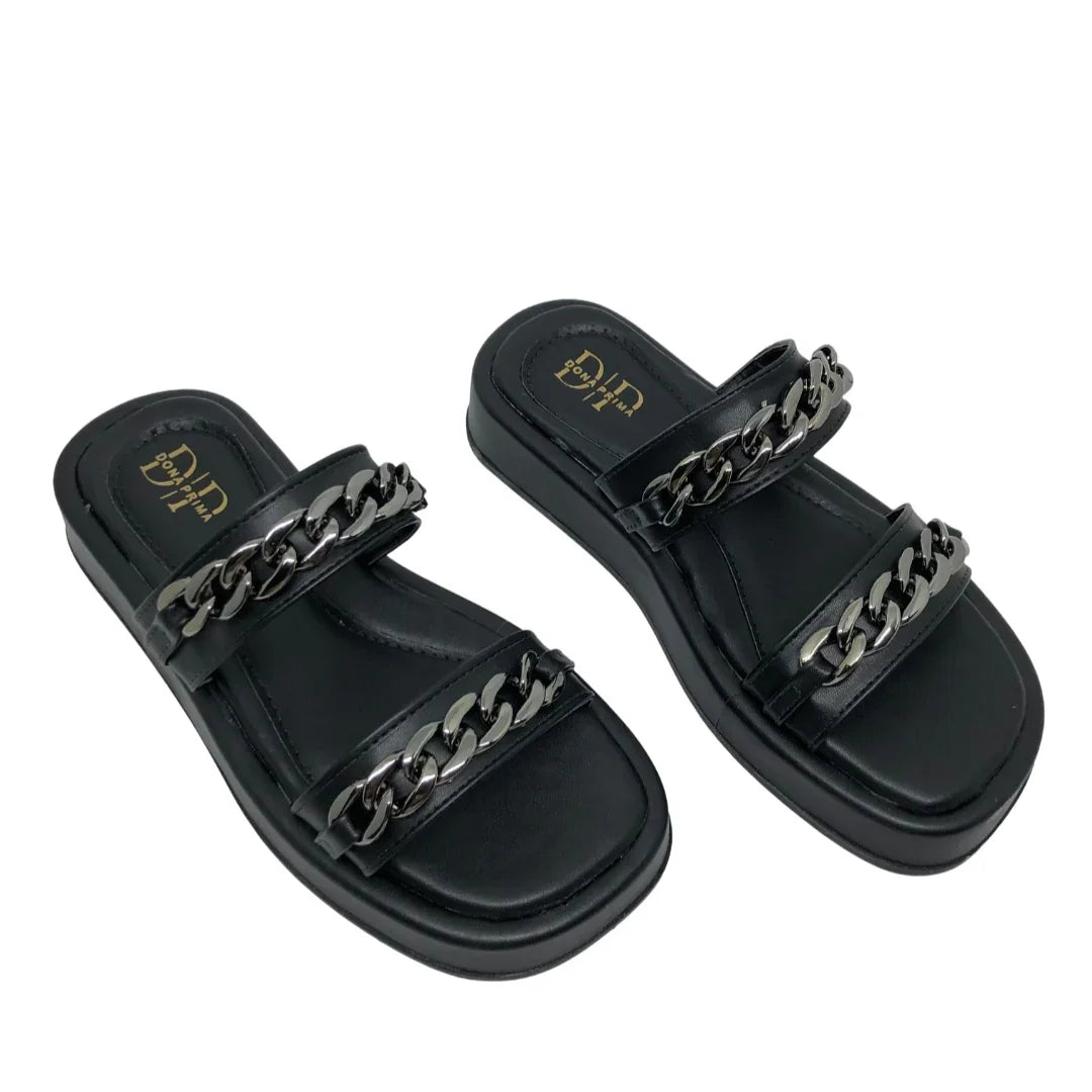 Sandália Feminina Flat Plataforma - Rebecca