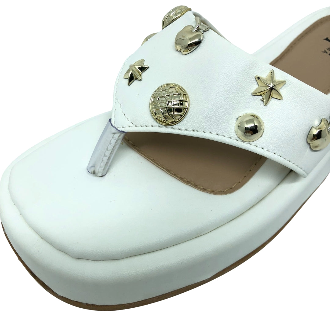 Sandália Feminina Flat Plataforma - Lara