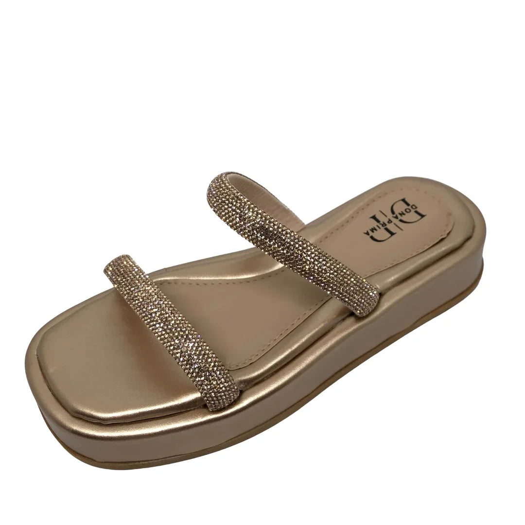Sandália Feminina Flat Plataforma - Ester