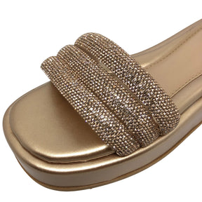 Sandália Feminina Flat Plataforma - Lorena
