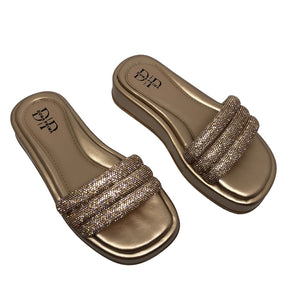 Sandália Feminina Flat Plataforma - Lorena